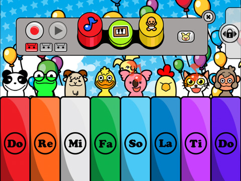 Screenshot Baby Piano HD - Apple iPad App
